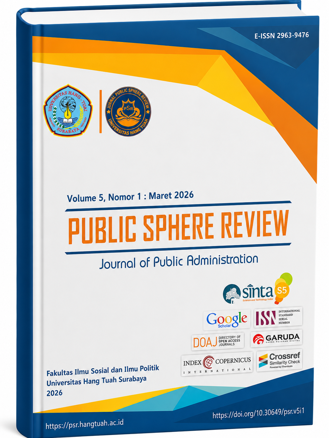 					View Volume 5 Nomor 1: Maret 2026
				